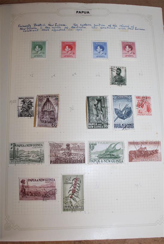 STAMPS - British Commonwealth M-Z inc Rhodesia £1 (Simplex album & loose)